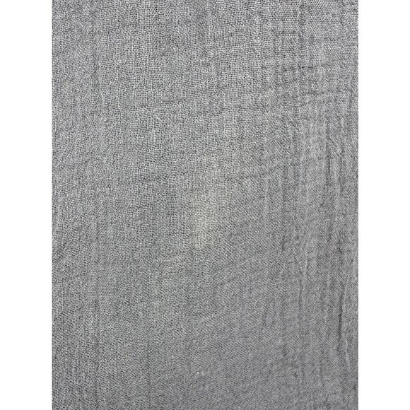 ATELIERS FRANCAIS DE CONFECTION Size TU Gray Gauze Asymmetrical Skirt Boho READ - Picture 8 of 16